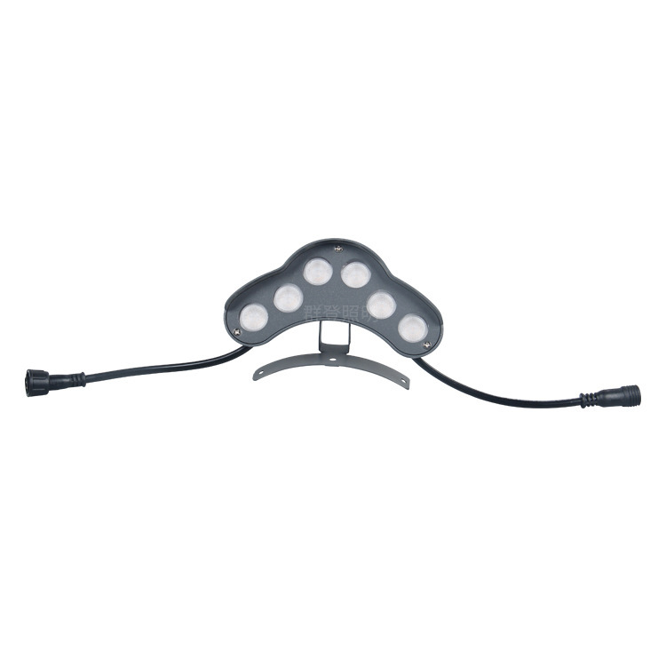 Lighting Project Rainproof Led Tile Light Pavilion Ancient Building Eaves Archway Temple 3W 6W Corrugated Light