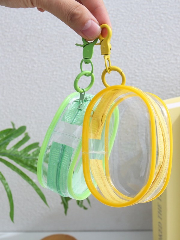 Labubu Bubble Matte Sliding Baby Bag PVC High Transparent Stereo Drying Baby Bag Hand-held Blind Box Display Box Data Line Charging