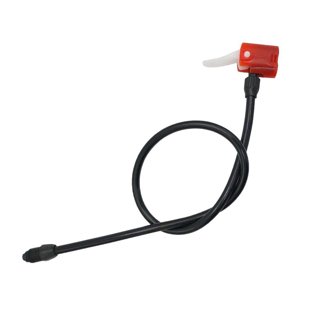 Air pump accessories gas line inflation tube Ou-nai car electric car pedal pump air needle valve core pressure gauge