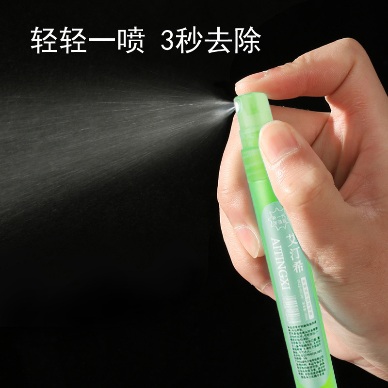 Express privacy eliminator thermal paper correction liquid information traceless elimination pen Spray Pen Express single cover device