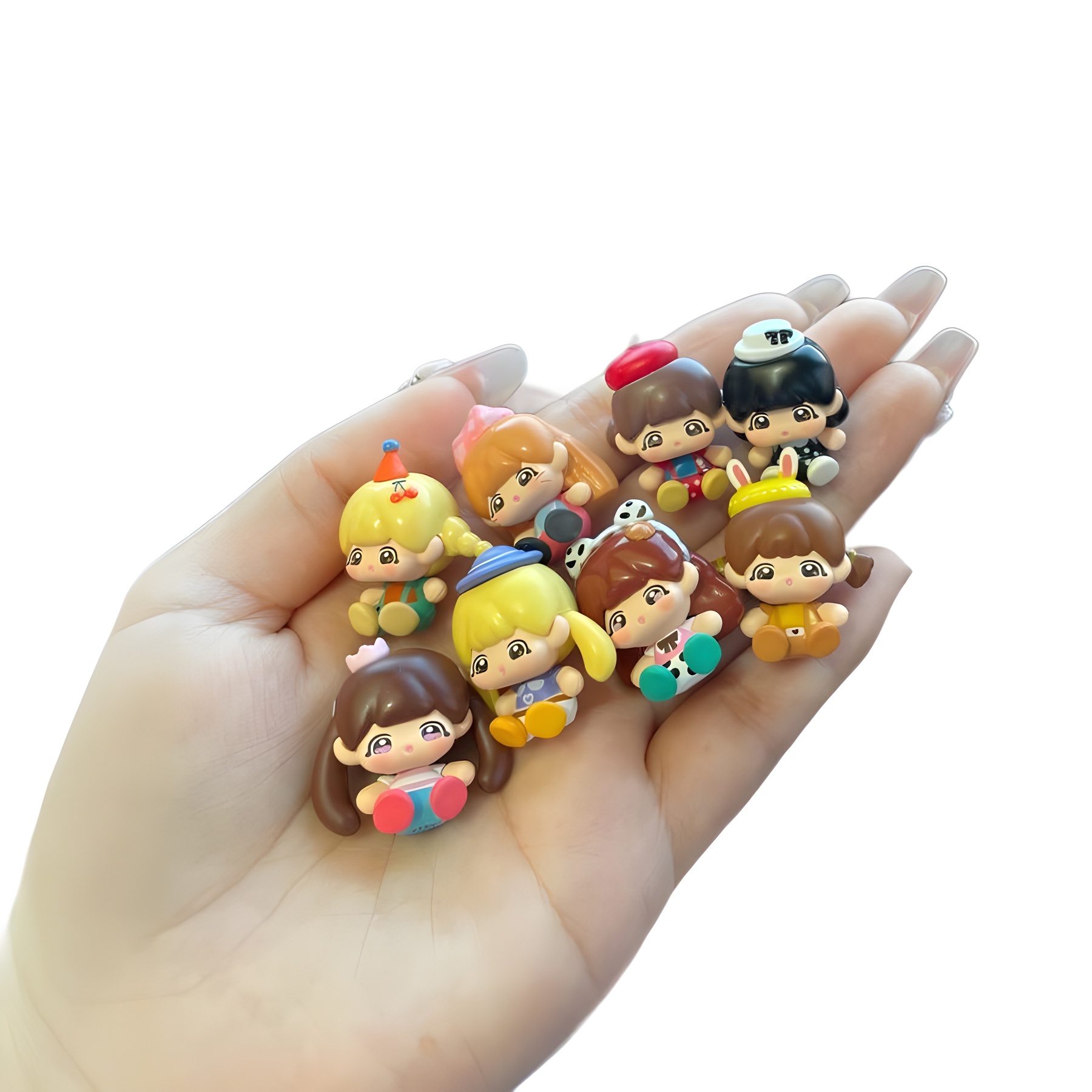 Genuine blind box tide play wholesale "your YiYi" trend wear series a box of 10 boxes a set of 8