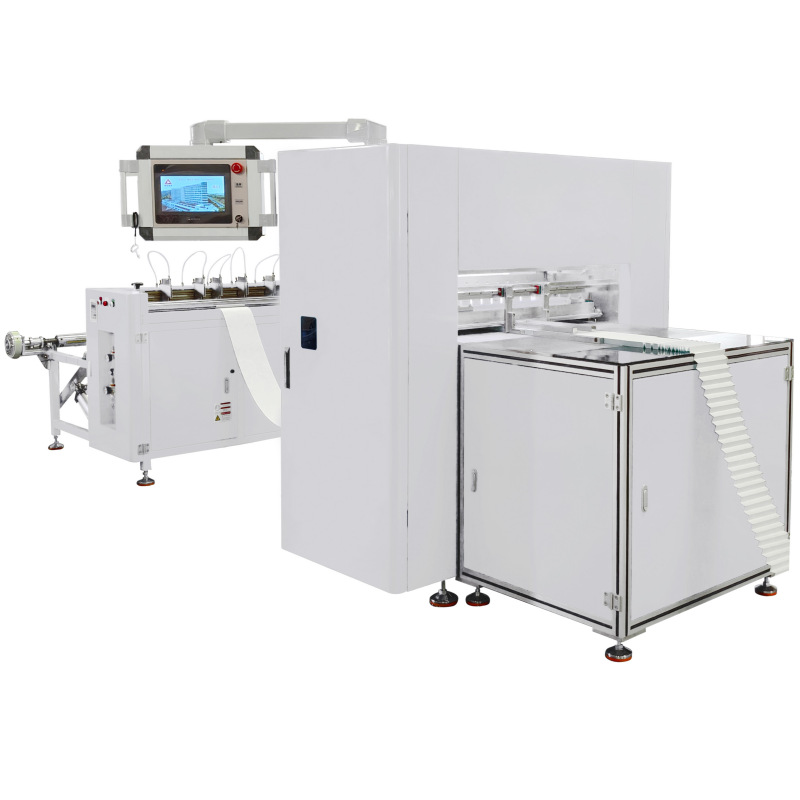 Автоматическая машина для производства высокоэффективного воздушного фильтра без листов / машина для складывания