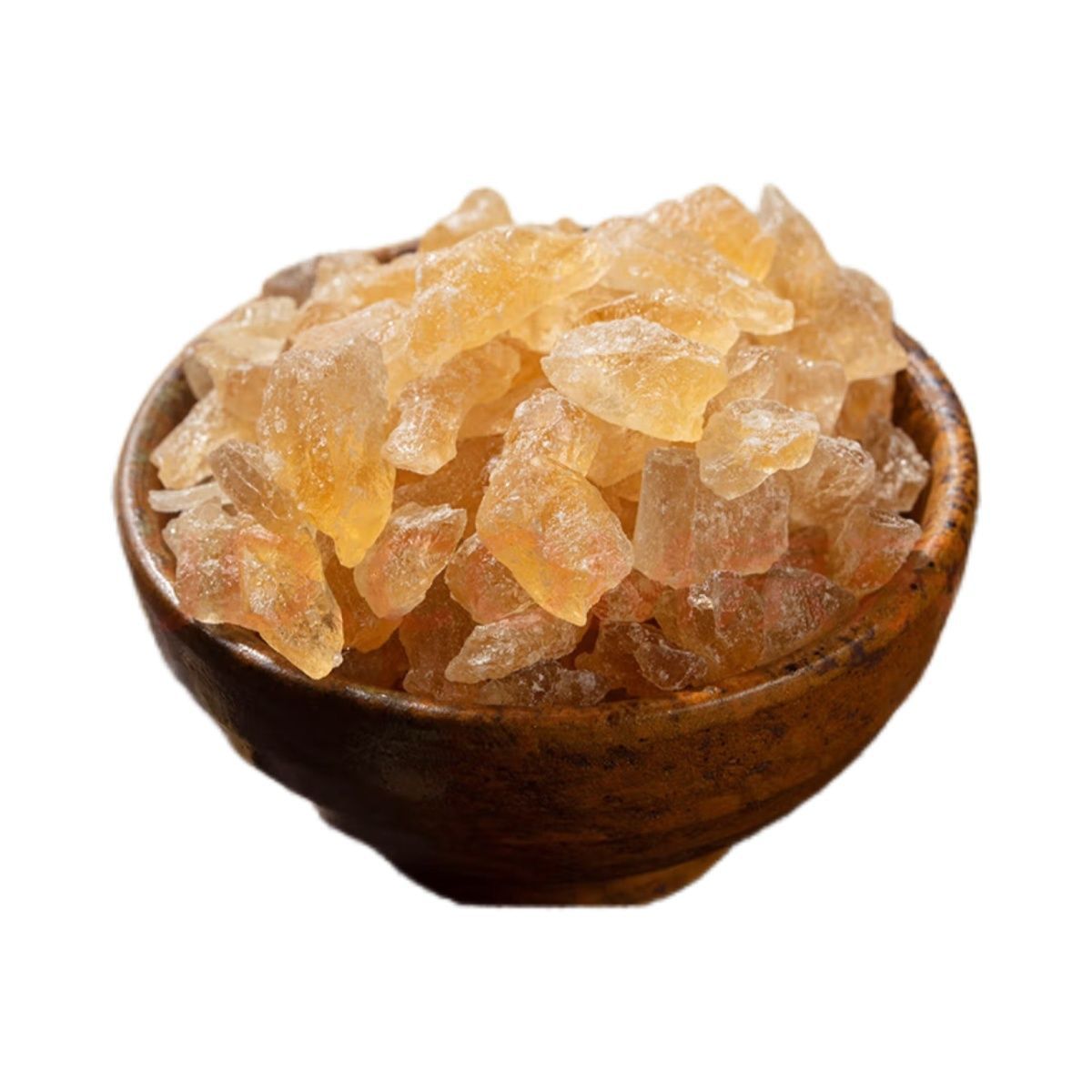 5kg yellow rock candy handmade specialty small grain sparkling wine sugar cane sugar bulk polycrystalline authentic soil Yunnan old rock candy