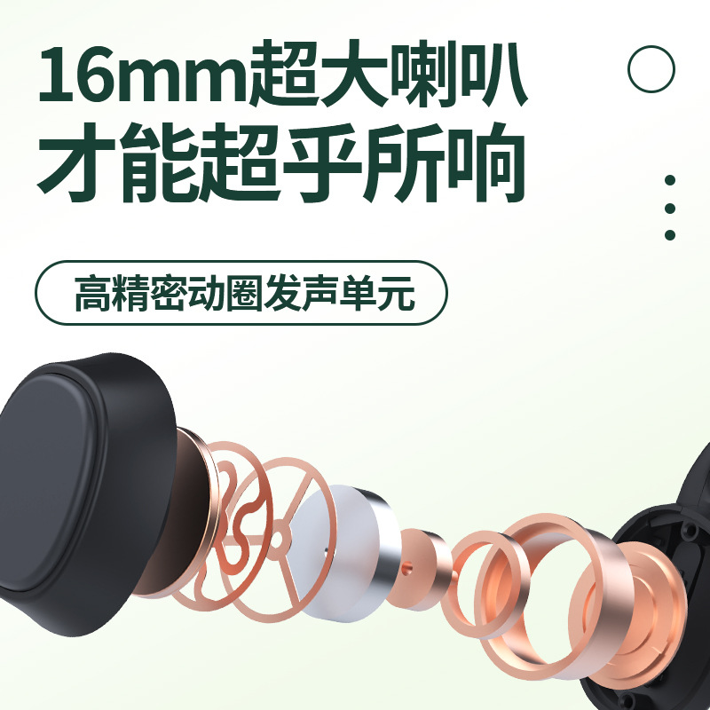 K08 Wireless Bluetooth Bone Conduction Headphones Cross-Border Hot Style