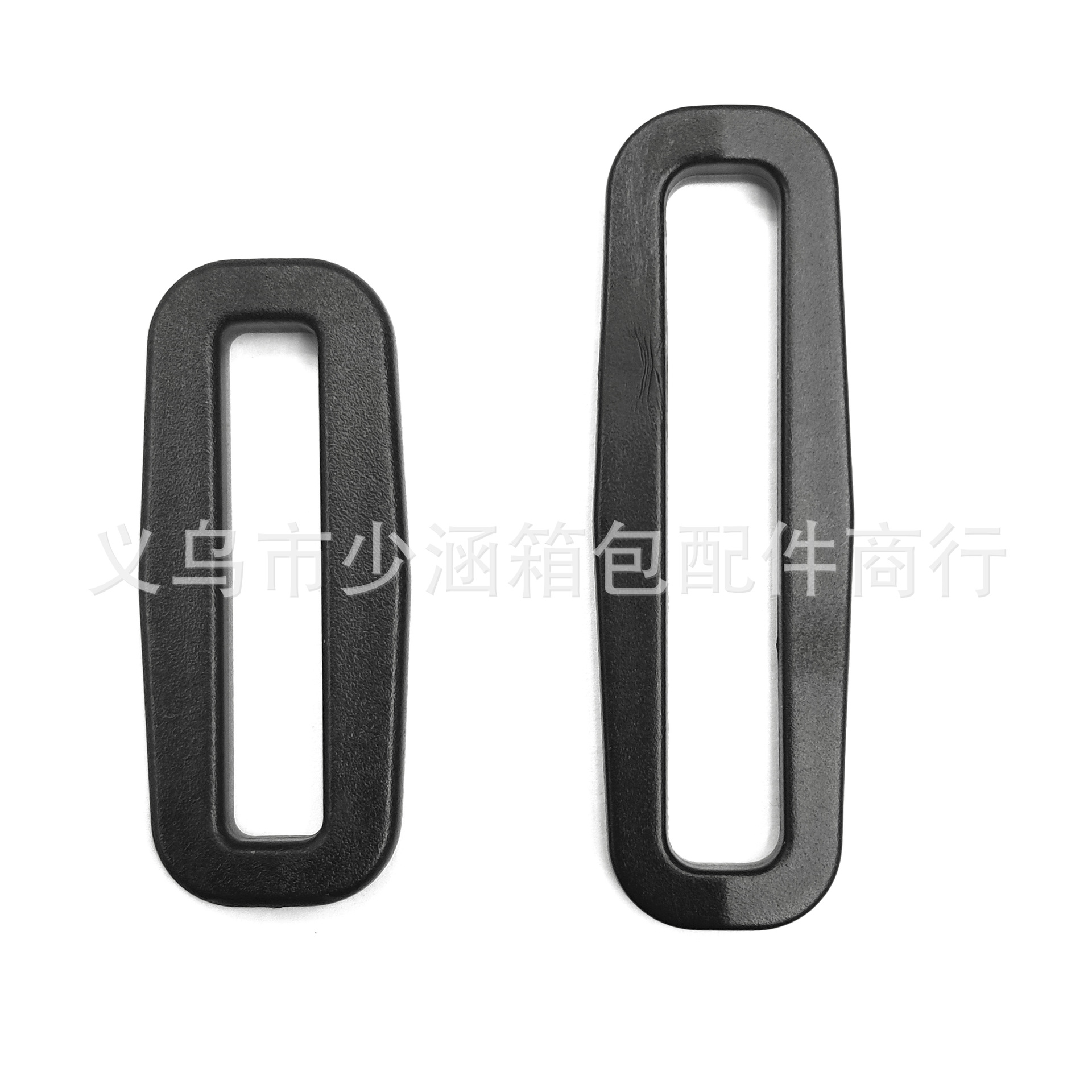 Factory Direct Supply 20 ~ 51mm plastic luggage ribbon adjustable connection buckle mouth buckle two-gear buckle arc square buckle