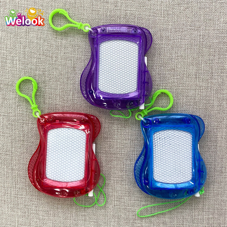 Черно-белая магнитная доска для письма с карабином, мини-доска для письма, маленькая доска для рисования, игрушки на экспорт