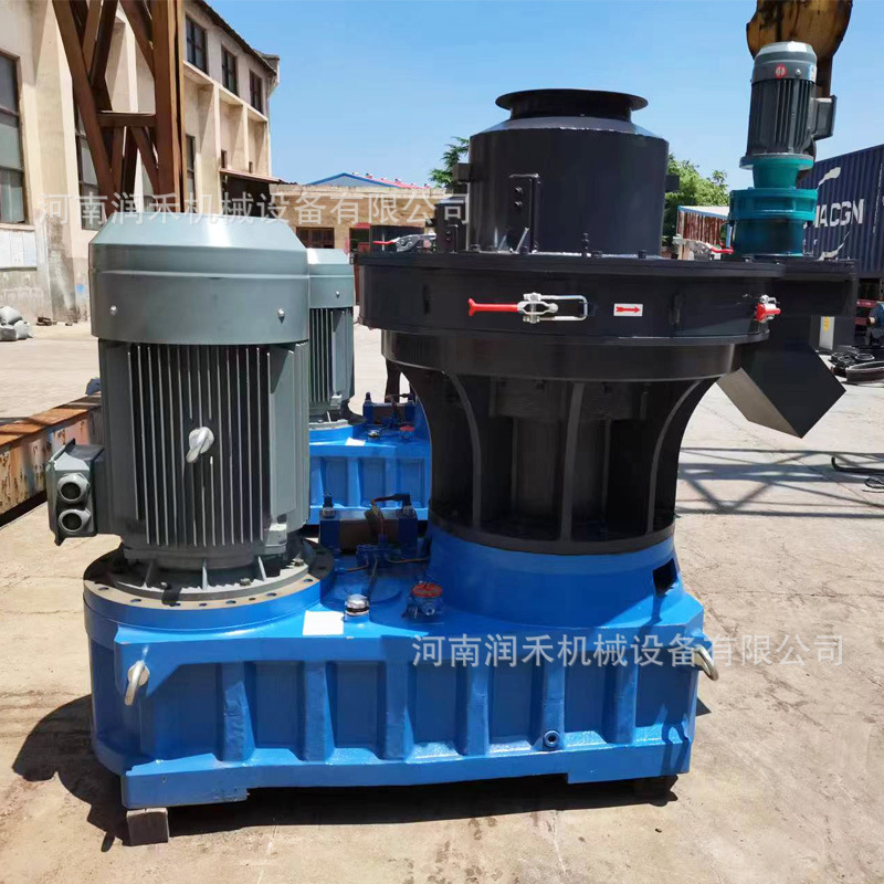 Large-Scale Biomass Pellet Machine Production Line, Small Wood Pelletizing Complete Equipment, Ring Die Pelletizer, Fully Automatic