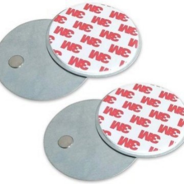 Independent smoke detector alarm installation accessories magnetic absorption sheet Magnet Sheet galvanized sheet double-sided adhesive