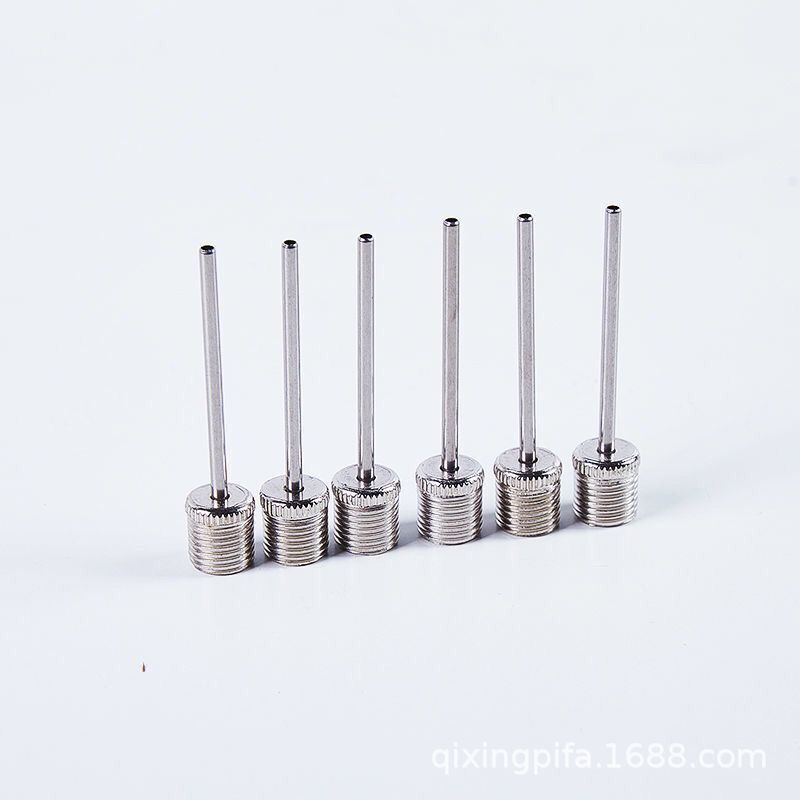 Насос для мяча Игла для воздуха Металлическая игла Велосипед Футбол Накачка надувных игрушек Резиновый мяч Плавательный круг Волейбол