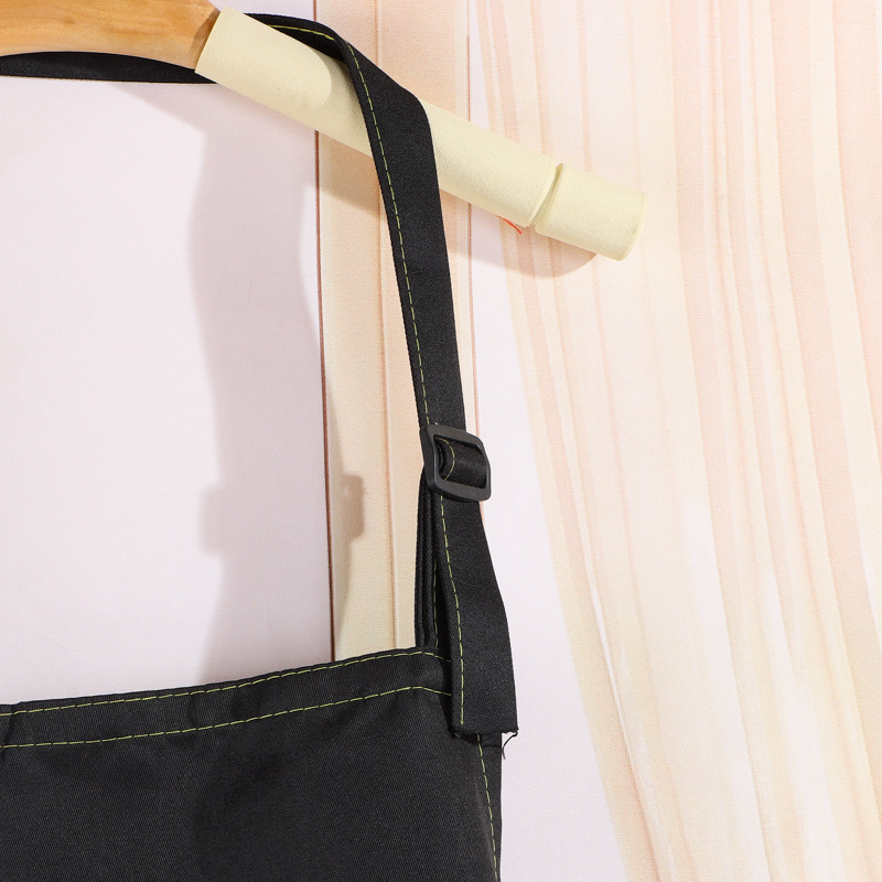 Waterproof washable non-woven fabric adult apron manufacturers custom advertising anti-fouling kitchen apron custom printed LOGO