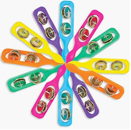 Plate cymbals Orff musical instrument hand rattle children's cymbals