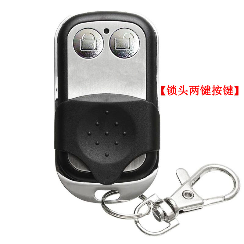 433Mhz Wireless Copy Remote Control Metal Four-Button Garage Door Rolling Shutter to Copy Code Remote Control