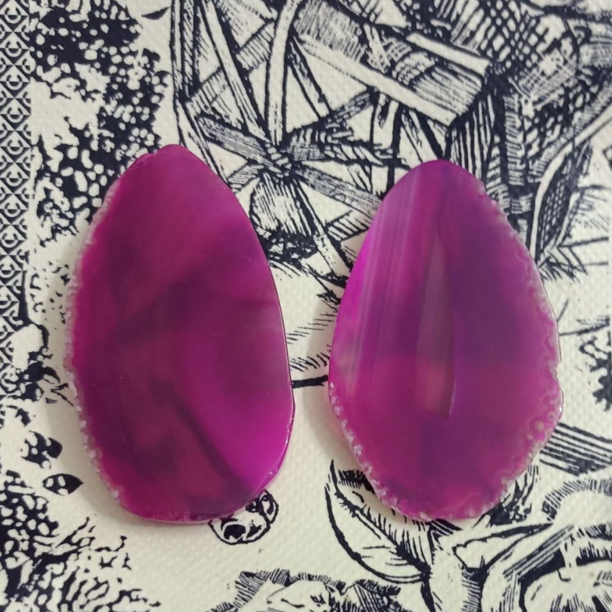 impulse wholesale natural agate piece original stone coaster landscape piece wedding diy ornaments pendant water drop shape