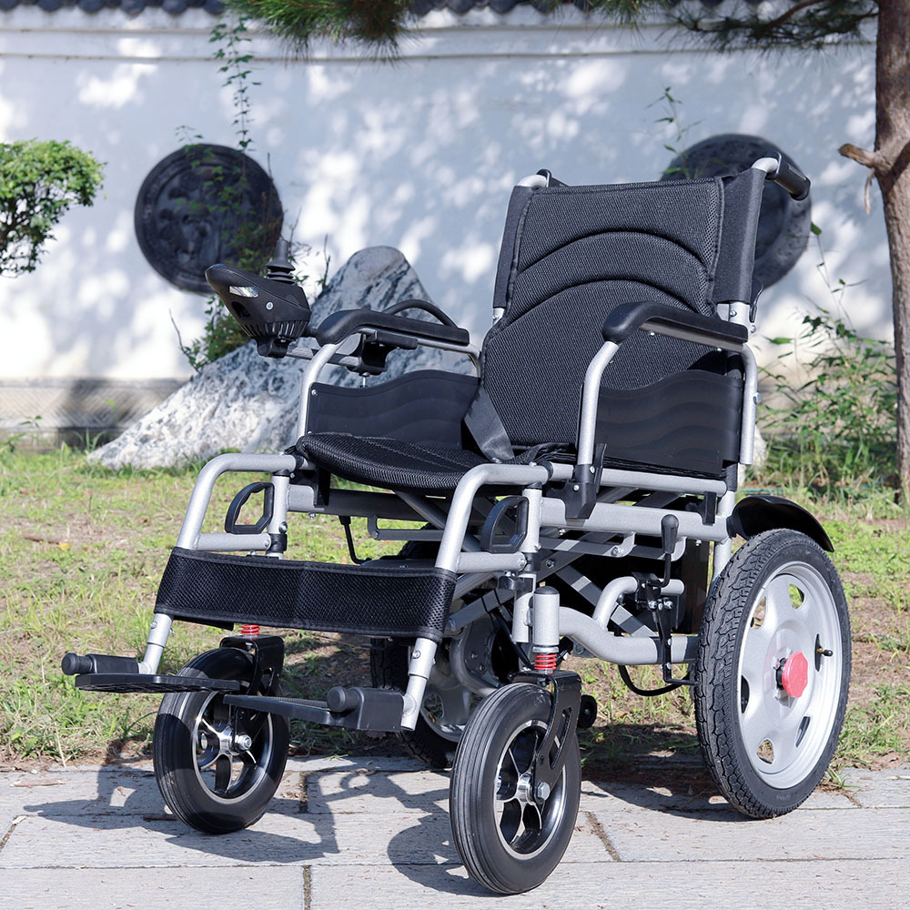 Производитель электрического четырехколесного кресла для пожилых, интеллектуальный, полностью автоматический, складной, 700Вт
