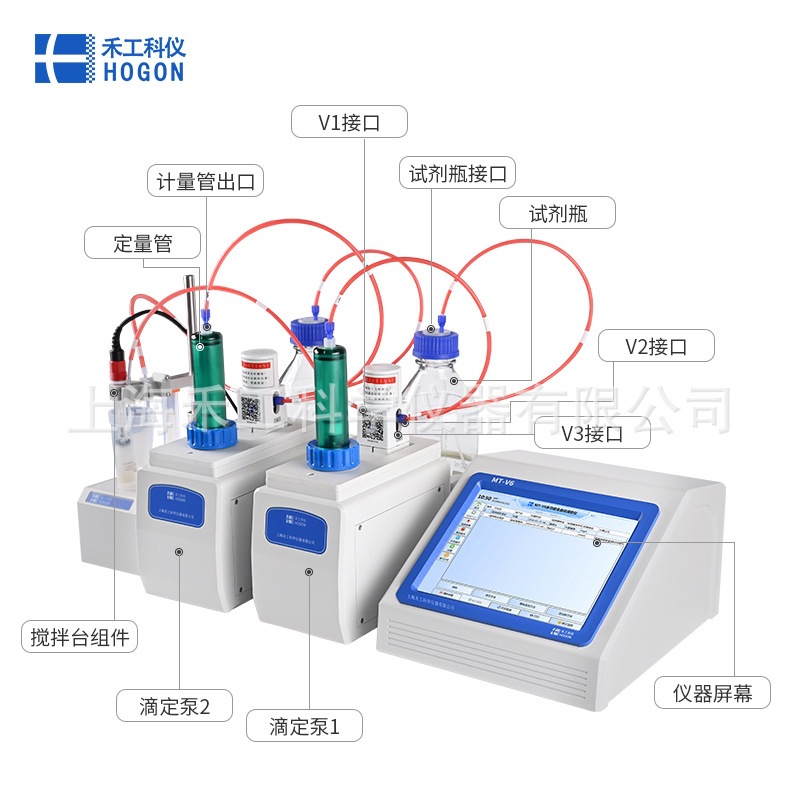 Potentiometric Titrator Mt-V6 for the Determination of Clenbuterol Hydrochloride Content
