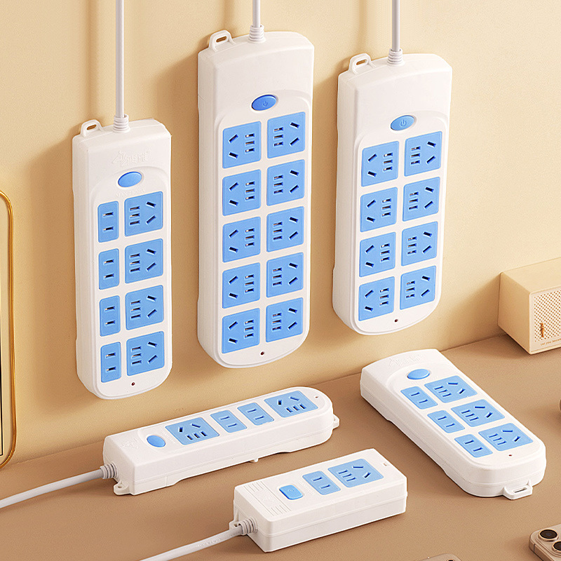 Wholesale Power Strips with Sockets for Home Use, Wired Multi-Socket Power Strips with Overload Protection
