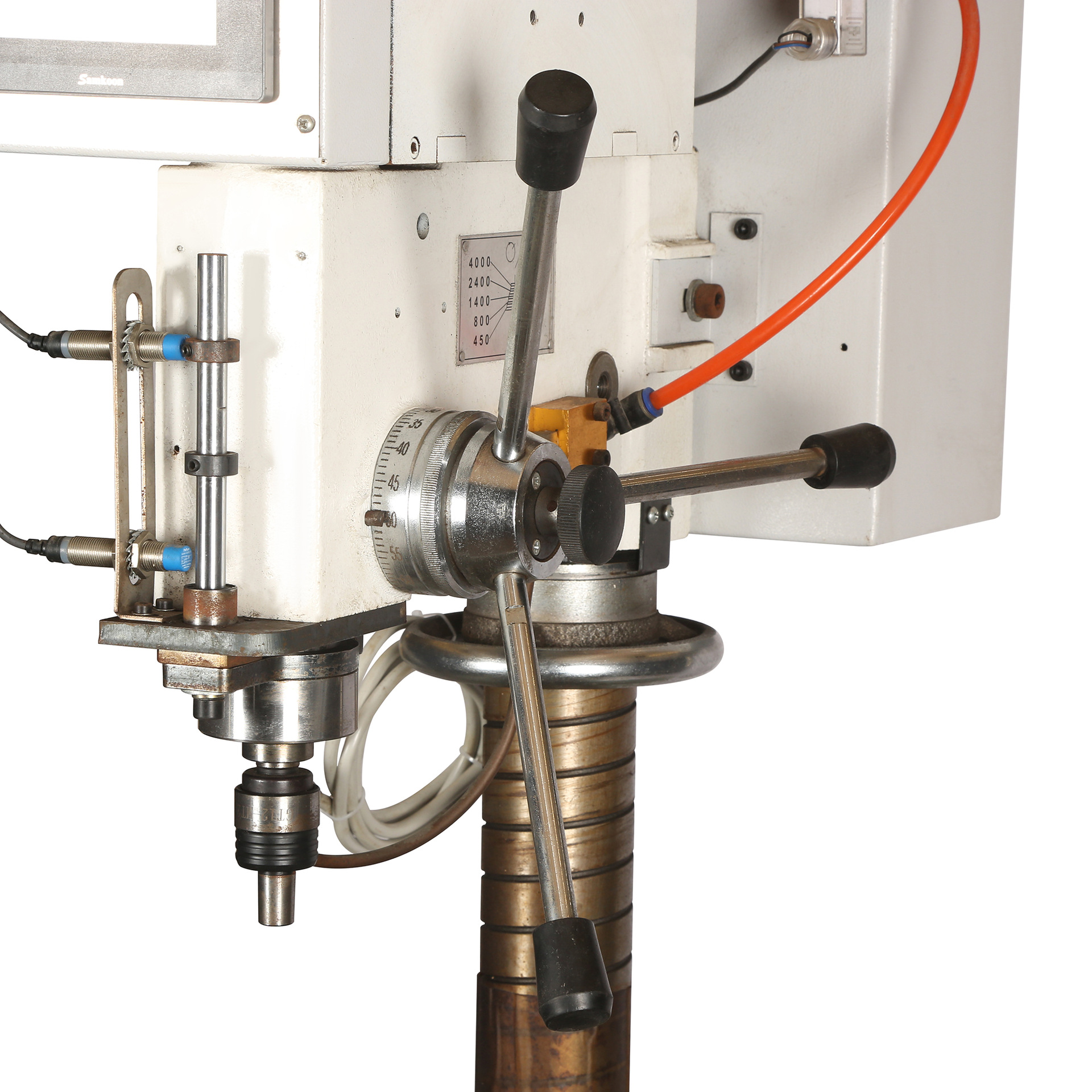 Hardware Processing Equipment Servo Tapping and Drilling Dual-Purpose Machine High-Precision Tapping Machine Small Multi-Function Drilling and Chamfering Machine