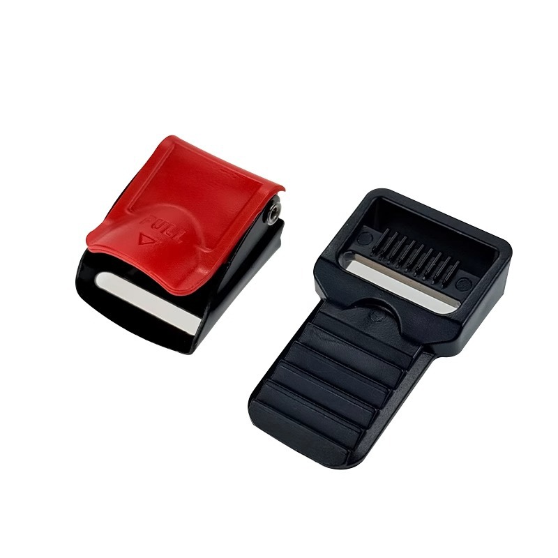 Electric Motorcycle Helmet Chin Buckle Three-Section Buckle Lock Latch Buckle Safety Buckle Accessories Universal