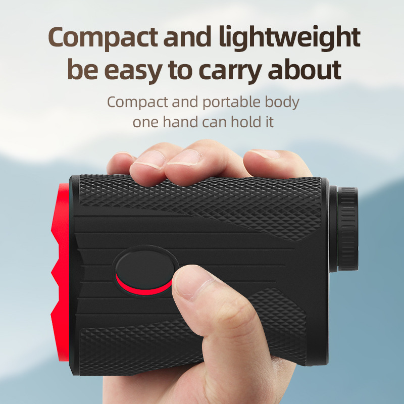 Golf rangefinder 1000 meters high precision outdoor telescope handheld portable laser rangefinder charging