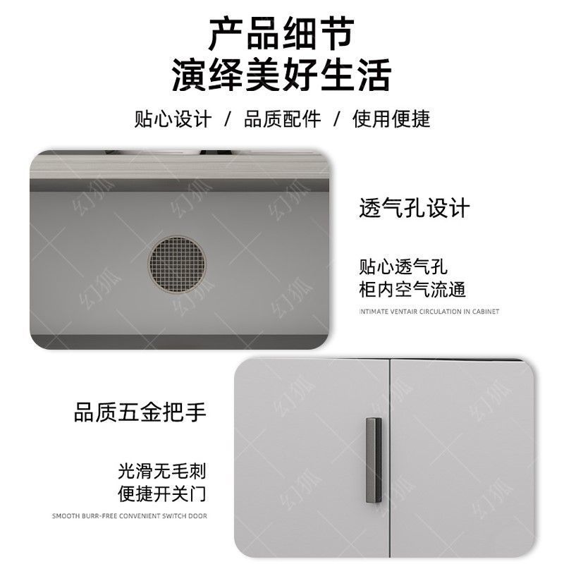 Door Shoe Cabinet Entrance Door Wall-Mounted Entrance Cabinet Household Multi-Layer Large-Capacity Dust-Proof Storage Cabinet Rental House Shoe Rack