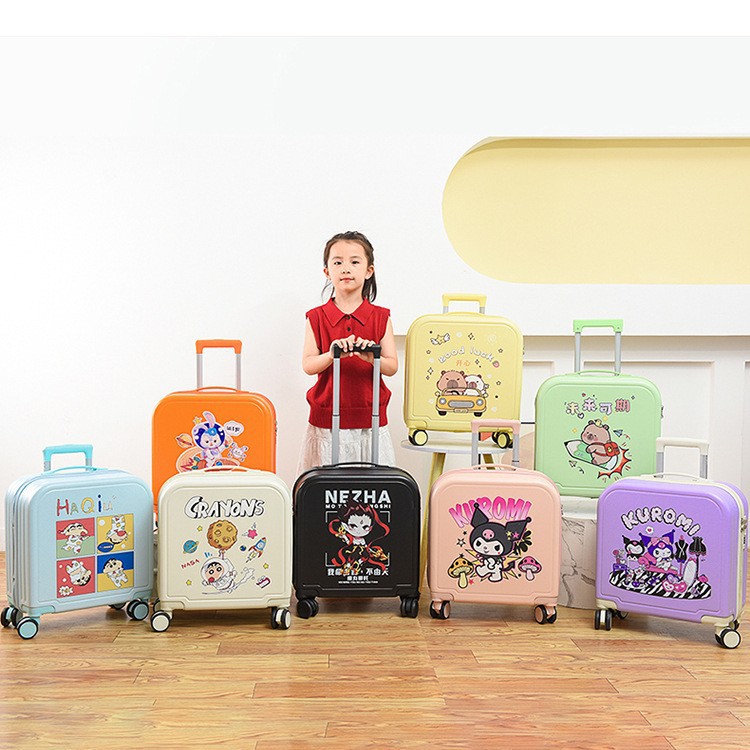 Новый детский чемодан 20 дюймов с универсальными колесами легкий
