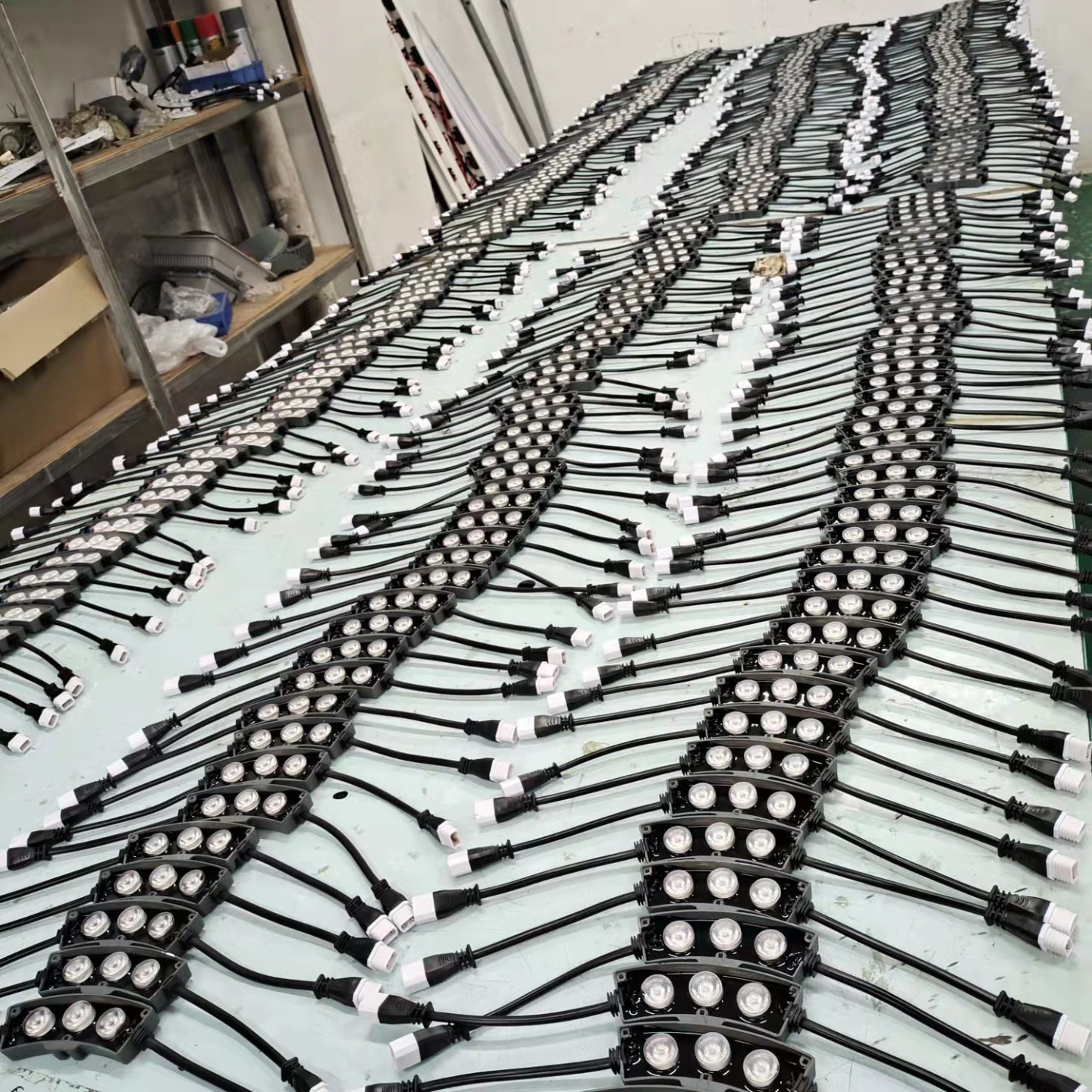 Led Corrugated Light Outdoor Waterproof 6W Tile Light Roof Ancient City Temple Archway Roof Lighting Project Crescent Light