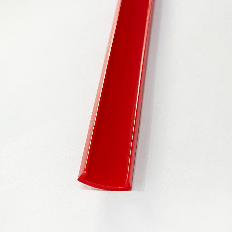 Manufacturer Customized Tpu Racket Edge Strips Pu Matte Peak Edge Strips Wear-Resistant and Smooth U-Shaped Edge Strips Wholesale