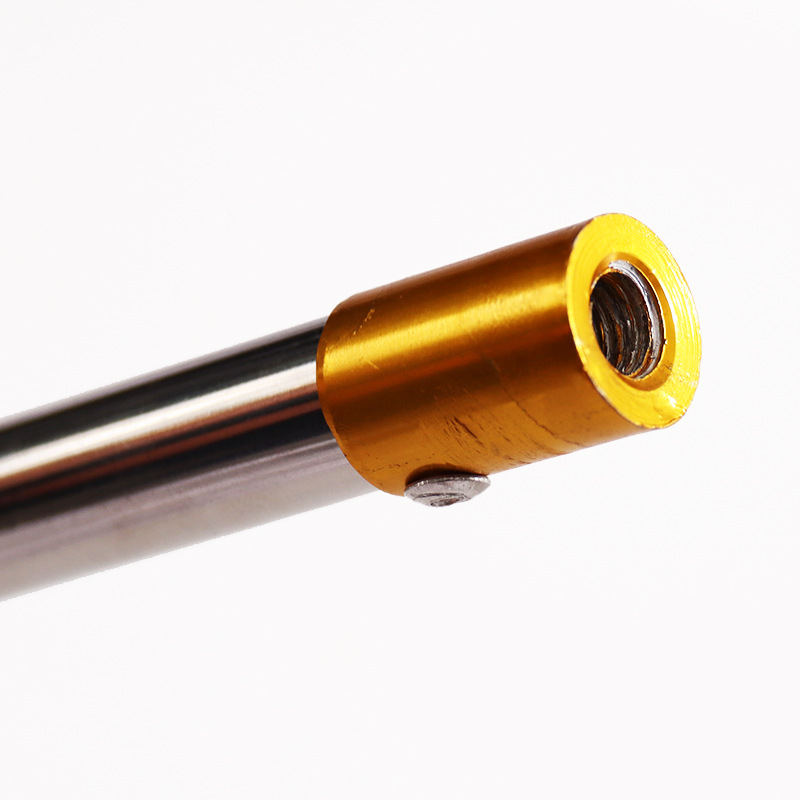 Mini stainless steel net-copying rod short section drawing and nesting rod can be matched with various net heads outdoor fishing telescopic rods