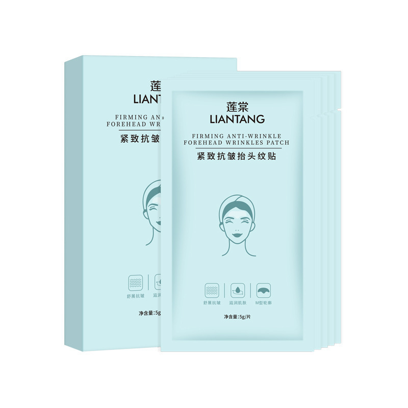 Liantang Forehead Patch to Reduce Forehead Fine Lines, Lift and Tighten the Brow Droplets to Remove Fine Lines, Forehead Patch
