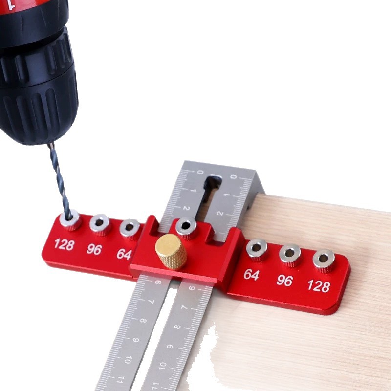 Installation Tool Mold Aluminum Alloy Punching Cabinet Door Handle Woodworking Multifunctional Handle