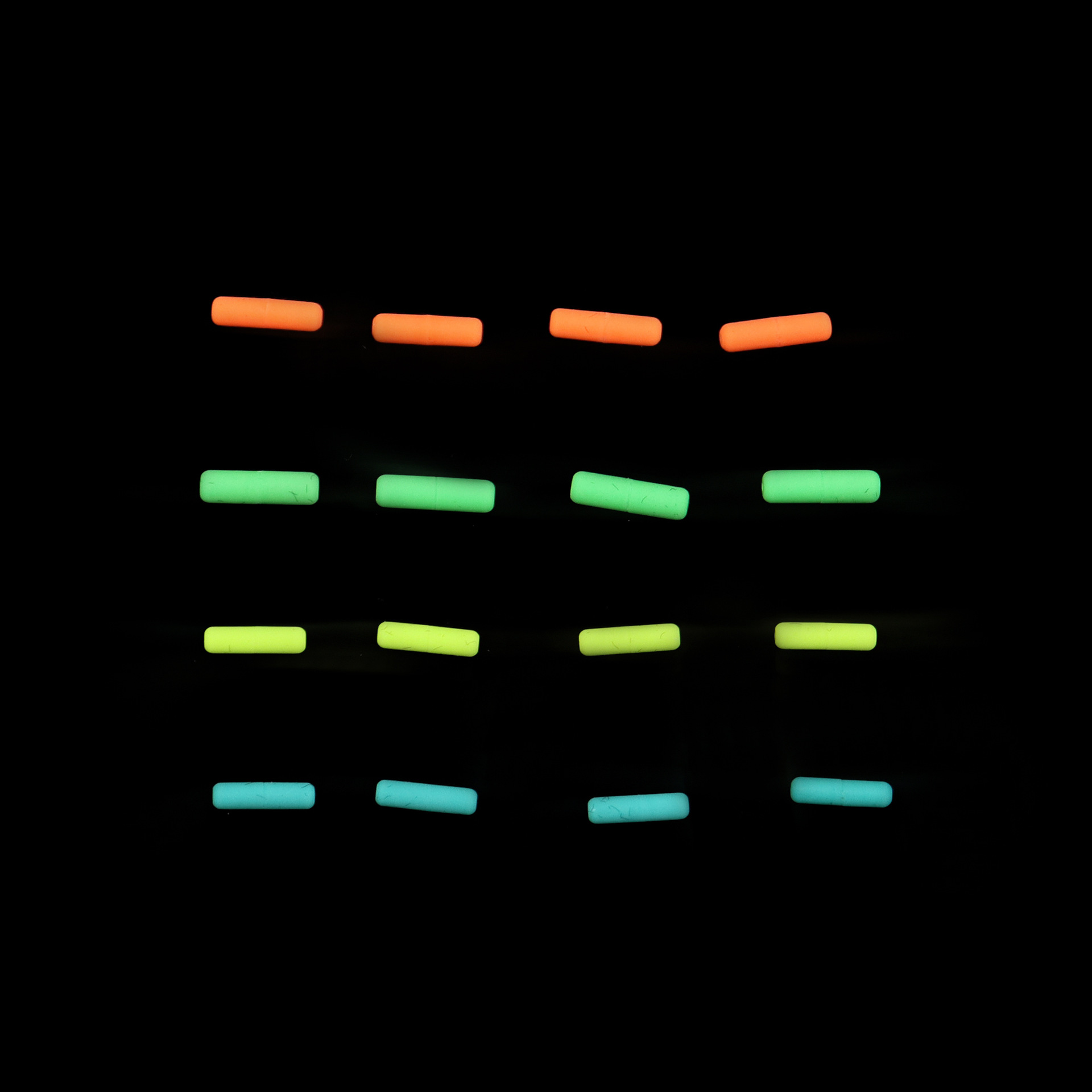 New Matte Frosted Space Beans Fishing Accessories Competitive Black Pit Line Set Fishing Gear Accessories Multi-Color Supply