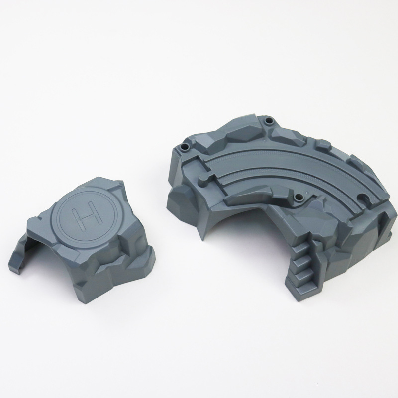 Multi-Purpose Double-Decker Tunnel Wooden Rail Car Accessories Wooden Train Kidsren's Rail Boy Assembly Jikai