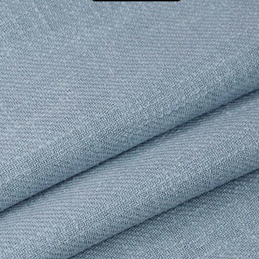 Ramie Cotton 8*8 Twill Slub Sofa Sand-Washed Fabric for Fashion Jackets and Pants, Autumn and Winter Fabric with Sand-Washed Process