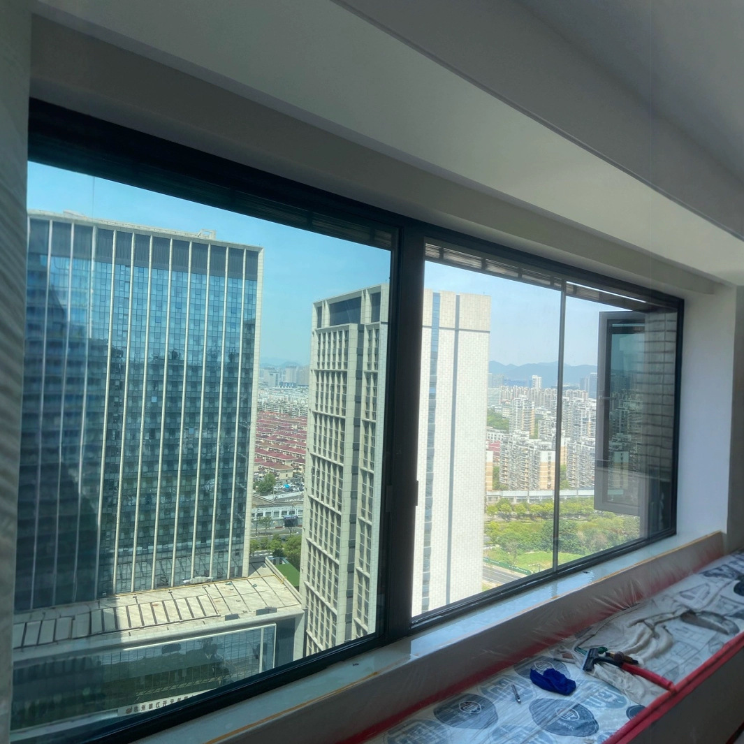 Sunscreen Heat Insulation Film Blue Silver HD