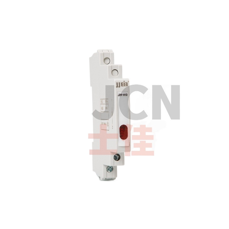 Rail type JP9 single and double indicator light D power signal light 230V rail type mini C45 indicator light