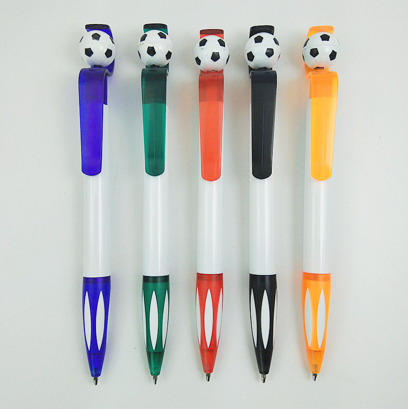 Best-Selling Football Ballpoint Pen Rotating Pen Press Ballpoint Pen Advertising Pen Promotional Office Pen Advertising Pen Logo