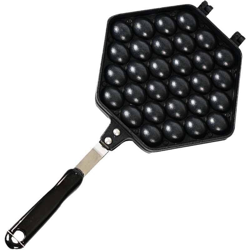 Household Hong Kong-Style Egg Waffle Pan Commercial Convenient Gas Egg Waffle Machine Cake Cake Non-Stick Baking Pan Baking Mold