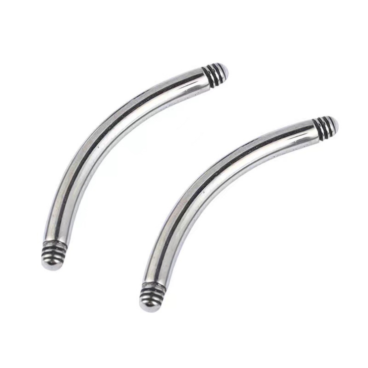 Factory direct cross-border goods with threaded accessories stainless steel eyebrow nail Rod umbilical ring Rod complete specifications