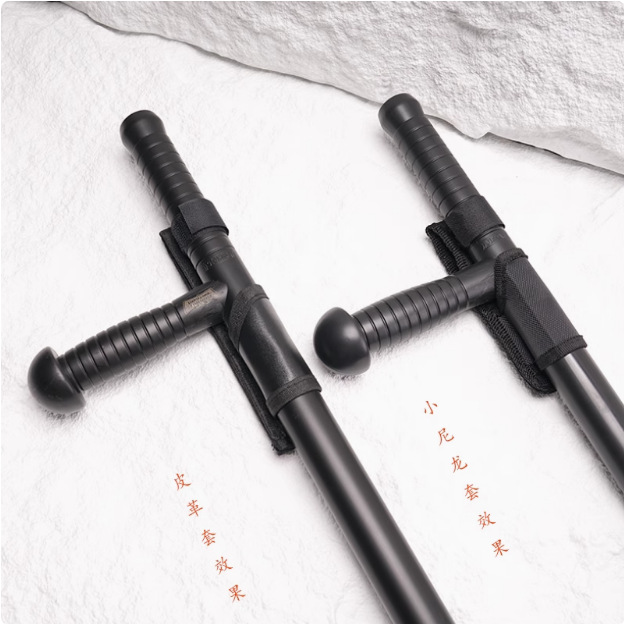 Wholesale T-shaped Crutch Set Martial Arts Steel Crutch Telescopic Crutch Set Universal T-shaped Stick T-shaped Stick Set Wearing Belt