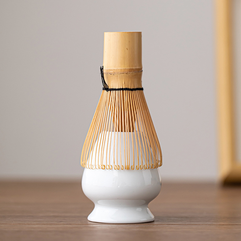 Tea Set accessories tea stand matcha powder Imitation Song Japanese-style ceramic tea set tea stand tea tray matcha tools