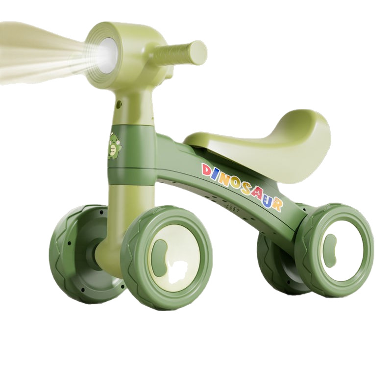 2025 New Kidsren's Scooter Balance Car Baby 1-3 Years Old Scooter Four-Wheel Walker Toy for Men and Women