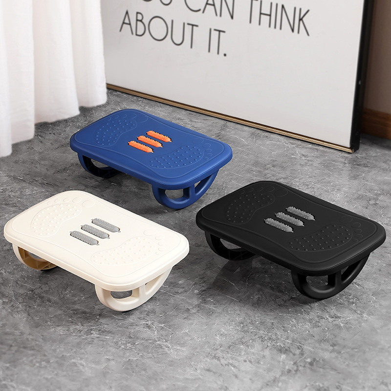 Foot Pedal, Office Footstool, Anti-Warping Legs, Fixed Footstool, Footrest, Footrest, Footrest with Footrest Artifact