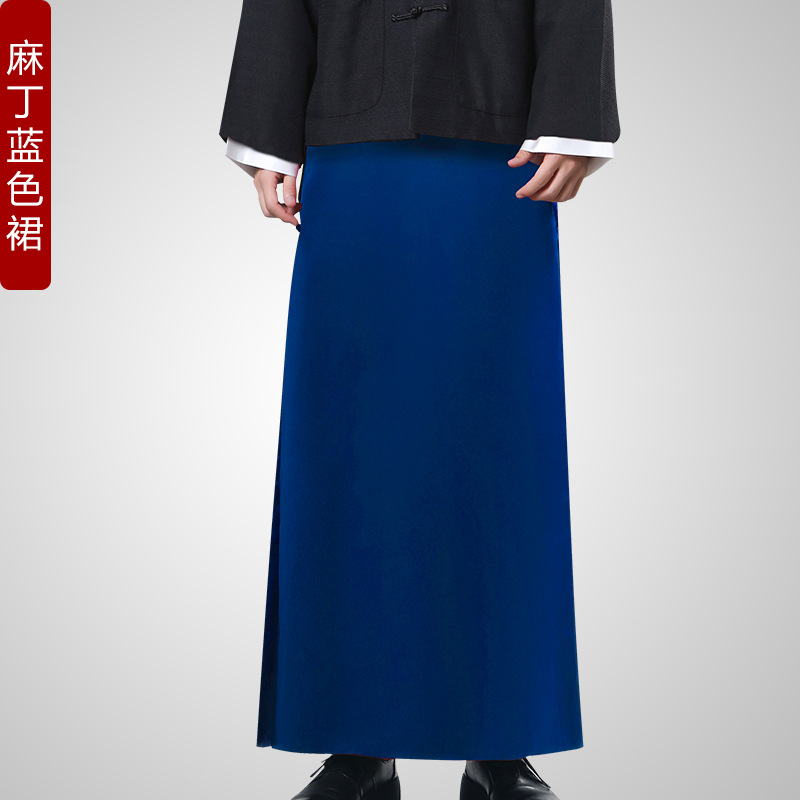 In the Republic of China, wealthy businessmen shopkeeper ancient costume men's Chinese Tang suit mandarin jacket late Qing landlord suit master suit two-piece costume