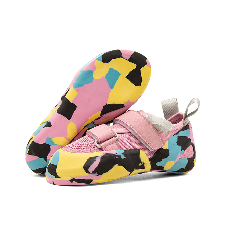 Factory Direct Sales Cross-Border 2025 Youth Indoor Sports Training Non-Slip Rock Climbing Shoes Light, Comfortable and Wear-Resistant Shoes