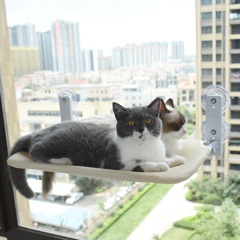 Cat Hammock Cat Hammock Window Cat Sunbathing Hanging Bed Balcony Cat Nest Summer Suction Cup Glass Cat Bed Yukang