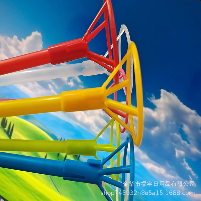 Amazon Cross-border Balloon Rod Berry bouquet Rod Transparent White Hard Plastic Rod Hand Stick Support Rod