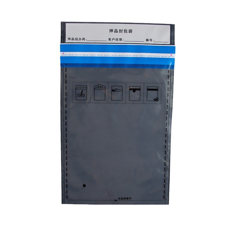 Manufacturer Customized Transparent Anti-Counterfeiting Bags, Anti-Tamper Evidence Bags, Airport Duty-Free Bags, Confidential Document Sealing Bags, Custom-Made