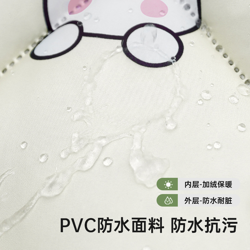 New Electric Vehicle Windshield Quilt with Velvet and Thickeneding in Winter for Women Small Battery Motorcycle Winter Windproof and Coldproof Cover