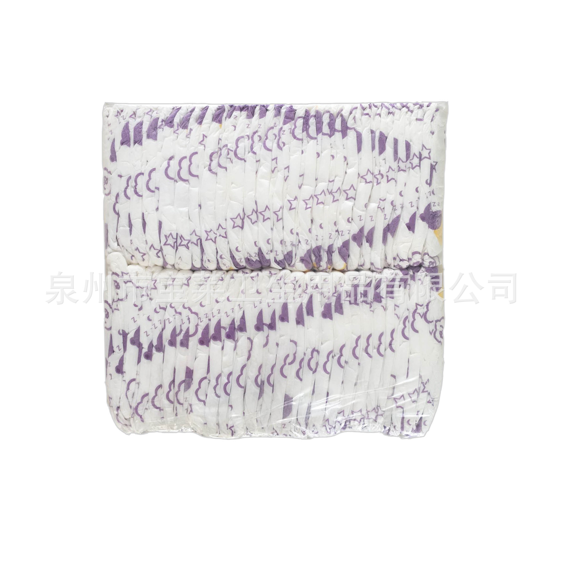 Composite film ring waist pants cheap large amount of discount children diapers baby diapers transparent bag