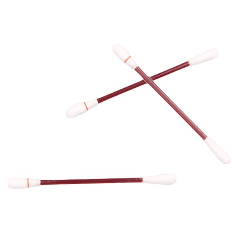 Iodine cotton swab household disinfection disposable skin wound baby alcohol sterilization household portable cotton swab with iodine